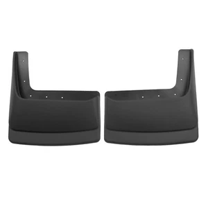 Husky 57451 Black Rear Mud Guards for 99-10 F-350 Super Duty Dual Rear Wheels - Picture 1 of 3