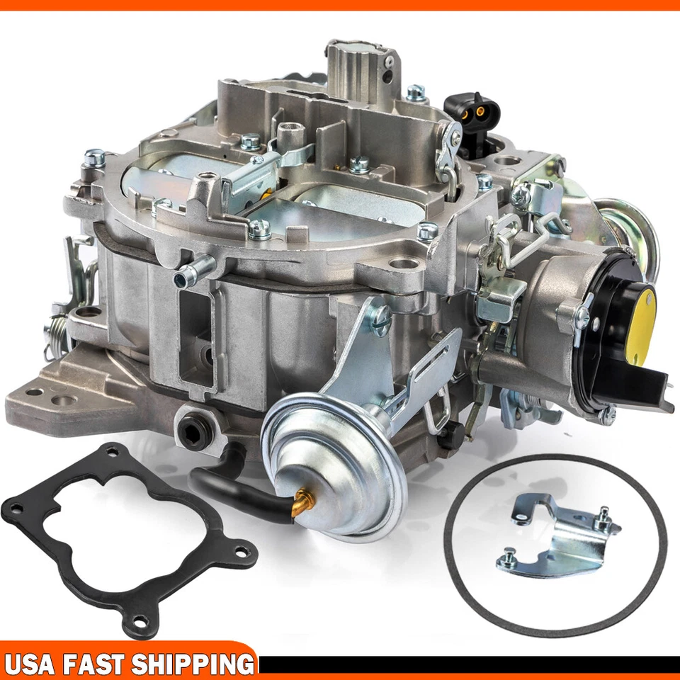 For 1981-1986 Oldsmobile & Buick Remanufactured Quadrajet Carburetor 307 5.0L V8 Foto 1 de 4