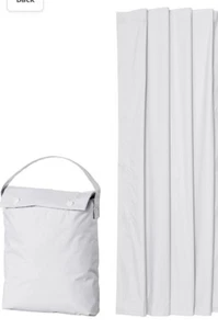 Portable Window Blackout Curtain Shade with Suction Cups for Travel, 78" - Picture 1 of 6