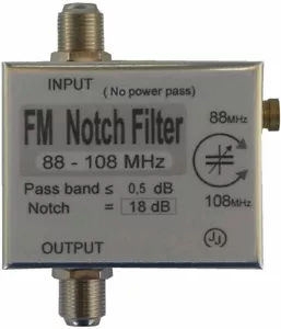 FM Tunable Notch Filter, FM Tunable Stop Filter 88 - 108MHz - Bild 1 von 4
