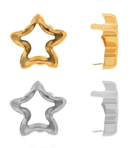 Ajustes de piedras elegantes Superior PRIMER 4 orificios se adapta a 4754 cristales de flor estelar - Imagen 1 de 3