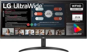LG Electronics 34WP500-B 86,7 cm 34 Zoll UltraWide Monitor Full HD IPS-Panel - Photo 1/3