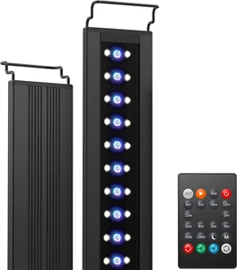 LED Aquarium Light 48-60 Inch, Full Spectrum Plant Fish Tank Light Timer, 36W - Picture 1 of 11