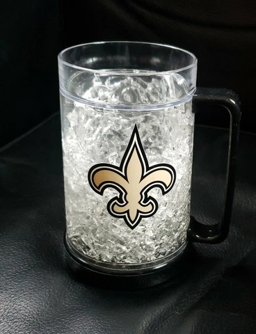 NFL New Orleans Saints "Frosty" Mug New Cover
