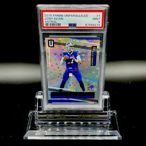 Panini 2019 Unparalleled Astral 049/200 Josh Allen #1 PSA 9 POP 1!!! - Foto 1 di 3