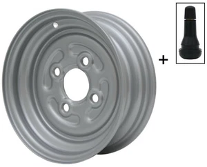 Neu Caravan Pkw Anhänger Felge Anhängerfelge 3.50 x 10 Zoll ET 0 LK 4x100 440kg  - Bild 1 von 9