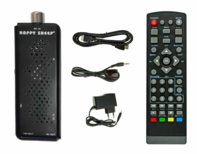 DECODER RICEVITORE DIGITALE TERRESTRE DVB-T3 TV SCART HDMI 1080P H.265 - Immagine 1 di 2