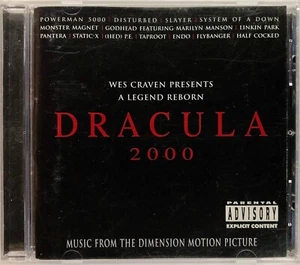 CD de película de música de la dimensión de Drácula 2000 (Wes Craven) con inserciones - Imagen 1 de 2