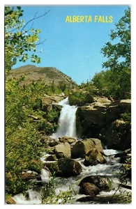 Postal de Alberta Falls en el Parque Nacional de las Montañas Rocosas Colorado - Imagen 1 de 2
