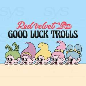 Red Velvet Loves GOOD LUCK TROLLS OFFICIAL MERCHADISE MD + Tracking Number - Picture 1 of 40