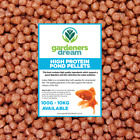 GardenersDream High Protein Pellets Nutritious Complete Pond Dwelling Fish Food