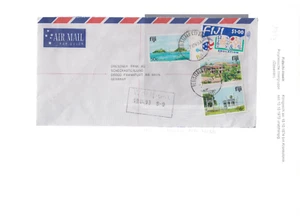 1071 - Fidschi-Inseln - Wertbrief von 1993 - Bild 1 von 1