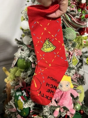 Calcetines McDonald's Red Grinch Foto 1 de 2