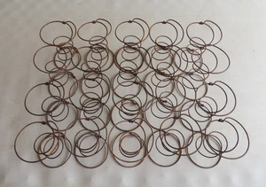 20 Vintage Rusty Bed Springs Metal Hour Glass Coils Primitive Tornado Lot 11 - Picture 1 of 6