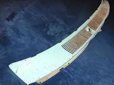72-79 Dodge Pickup Truck D100 W100 Bird Bath Hood Cowl Windshield Vent Blue OEM - Image 1 of 4