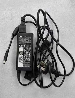 Cargador adaptador de CA original Dell 65W PA-12 Inspiron LA65NS2-01 HA65NS5-00 4,5 mm Foto 1 de 4