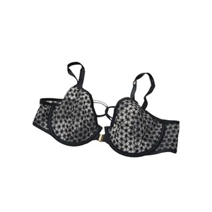 Victoria's Secret VERY SEXY Unlined Demi Bra Starburst (10/2019) Black 36C - Picture 1 of 7