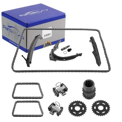 PARTSTEC Kit de Chaîne Distribution Convient pour BMW 5 7 8 X5 Land Rover Range - Photo 1/3