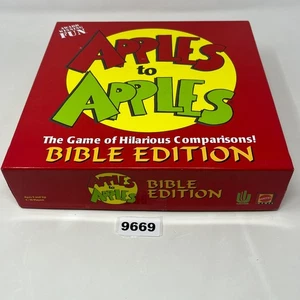 Apples to Apples Bible Edition: Game of Hilarious Comparisons - COMPLETE - Picture 1 of 9