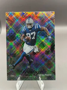 2024 Panini Prestige REGGIE WAYNE XTRA Points Diamond Parallel #133 Colts - Picture 1 of 5