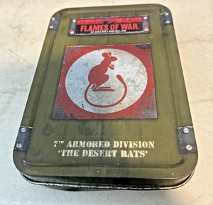 FOW GaleForceNine Desert Rats FoW Dice Token Marker Tin Parts - Picture 1 of 4