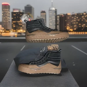 Taglia 12 - VANS SK8 Hi Dip MTE-2 Primaloft gomma nera marrone clima freddo - Foto 1 di 15