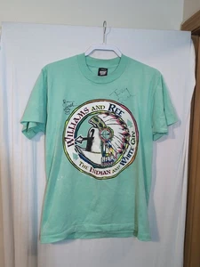 Rare SCREEN STARS 90s USA Williams And Ree Signed size L T-Shirt - Bild 1 von 5