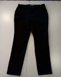 Falls Creek Gray Straight Leg Natural Fit Trouser Dress Pants Back Pockets - Picture 1 of 6