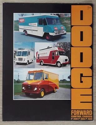 Dodge Forward Control Chassis Brochure 1969 - P-200  P-300  P-400  Vans - Image 1 of 4