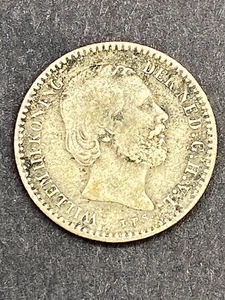 Países Bajos 1881 10 centavos - baja acuñación 2.000.000 - Imagen 1 de 2