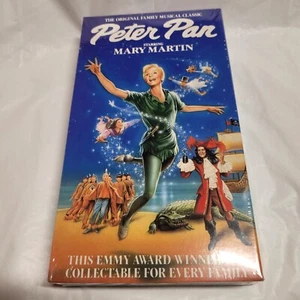 Peter Pan Starring Mary Martin VHS 1989 Original Family Musical Classic 1954 NEW - Picture 1 of 6