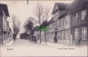 158596 AK Dömitz 1906 Behnckes Hotel Elbstrasse - Bild 1 von 2