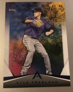 Panini Ascension #16 2019 Kyle Freeland azul SP #d 20/99! ROCKIES - Imagen 1 de 2