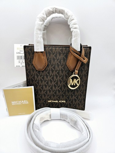 Borsa a tracolla Michael Kors extra piccola con logo e pelle
