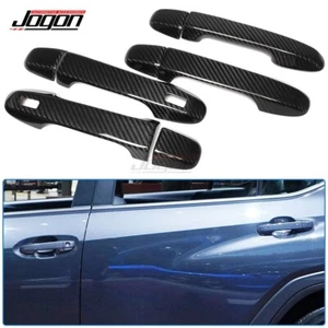 Carbon Outer Front Rear Door Handle Cover Trims For Subaru WRX STI VB 2022-2024 - Picture 1 of 9