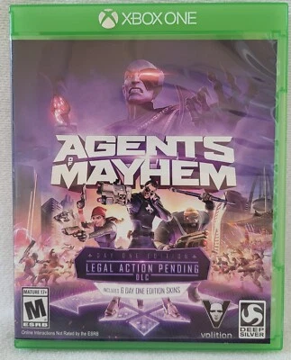 Agents of Mayhem (Microsoft Xbox One, 2017) Complete In Box  - Image 1 of 4