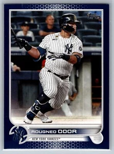2022 Topps Rougned Odor Royal Blue #5 New York Yankees - Picture 1 of 2