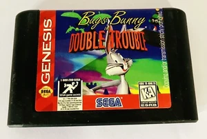 Bugs Hase in doppeltem Problem (Sega Genesis, 1996) VNTG Patrone - funktioniert getestet - Bild 1 von 2