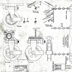 Art Journal ~ IN THE WINGS ~ Blueprint on White ~  Riley Blake ~J. Wecker Frisch - Picture 1 of 1