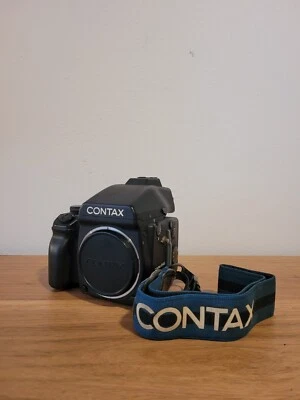 *REPARADO* CONTAX 645 Body AE Finder + MFB-1A [QUASE PERFEITO] - Imagem 1 de 4