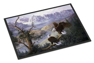 Caroline's Treasures BDBA0153JMAT Eagles by Daphne Baxter Doormat 24x36 Front... - Picture 1 of 6