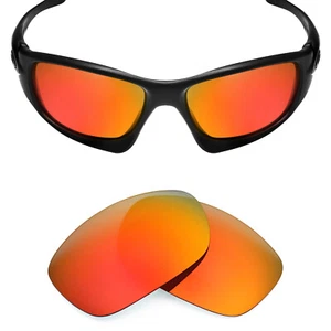 hdhut POLARIZED Replacement Lens for-Oakley Ten X Sunglass Fire Red - Picture 1 of 7