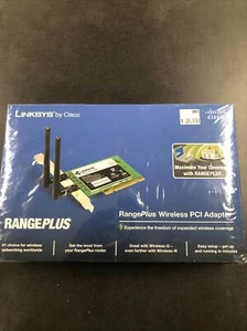 Adaptateur PCI sans fil Linksys WMP110 RangePlus - Photo 1/6