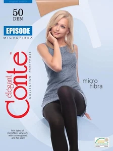 Conte TIGHTS Episode 50 Den | Microfibre Warm Winter Pantyhose - Picture 1 of 33