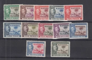 Gambia KGVI 1938 Elephant Set To 2s 6d SG150/158 MLH BP13699 - Picture 1 of 1