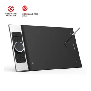 XP-Pen Deco Pro M Graphics Drawing Tablet 60° Tilt Battery-free Stylus 8192 - Picture 1 of 12
