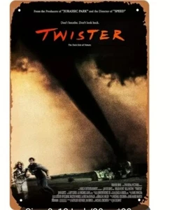 Twister - 12/8 Metallschild Neu - Bild 1 von 2