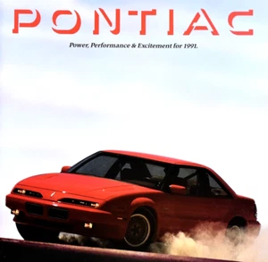 CATALOGO BROCHURE VENDITA PONTIAC LINEA COMPLETA 1991 CON SPECIFICHE TECNICHE ~ 92 PAGINE - Foto 1 di 19