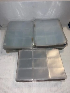 300 TRADING CARD BINDER 9 POCKET SHEETS PREOWNED ULTRA PRO & OTHER BRANDS - Picture 1 of 1