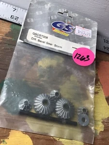 GS Racing GSCST008 Diff. Internal Bevel Gear Set {STORM} NewInPack USA Shipped - Picture 1 of 4